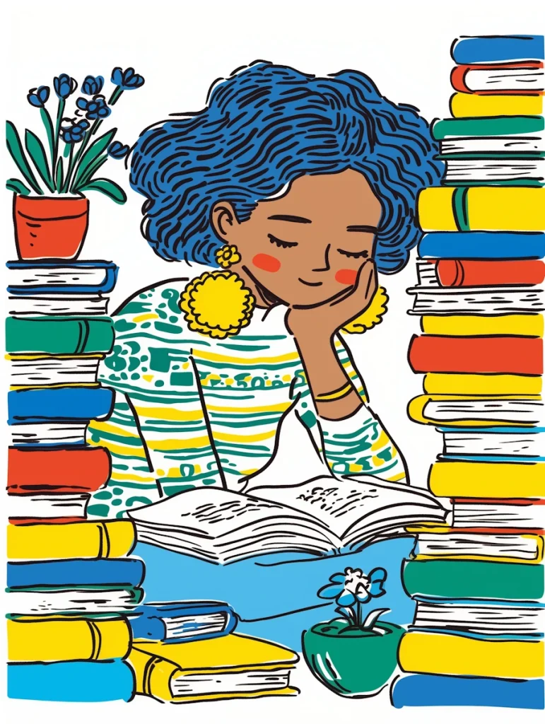 Imagen de Mile una de las escritoras de la red del saber