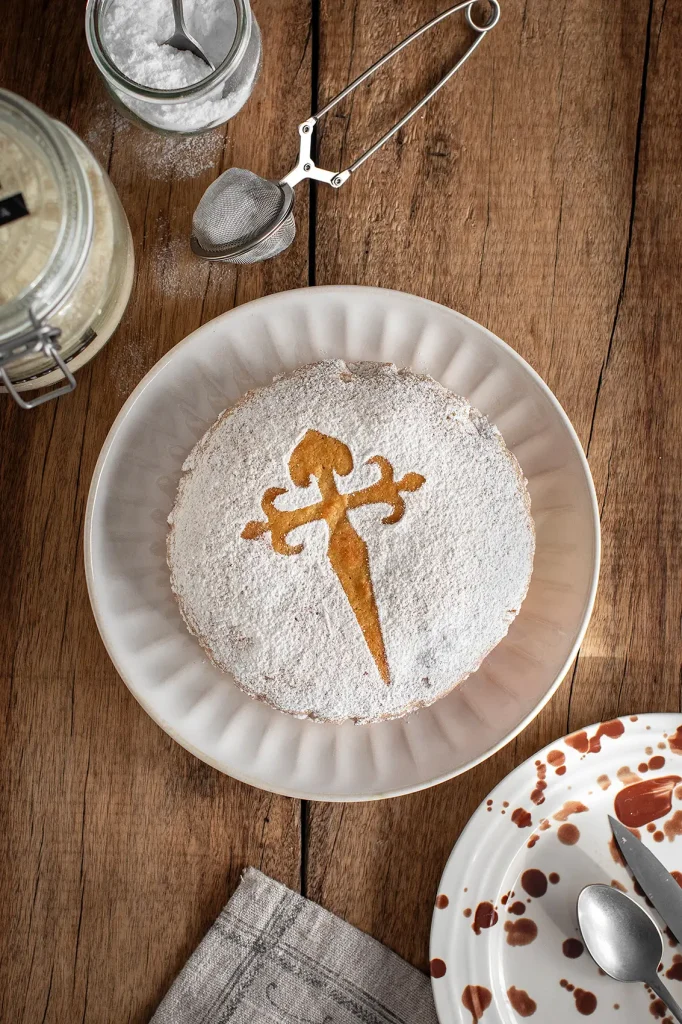 Tarta de Santiago Taller Dulces Saludables